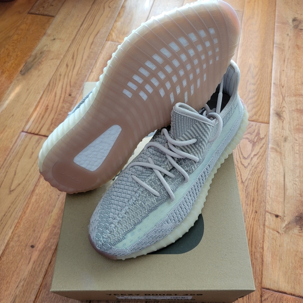 Adidas Yeezy Boost V2 Citrin Non-reflective Sz 9.5